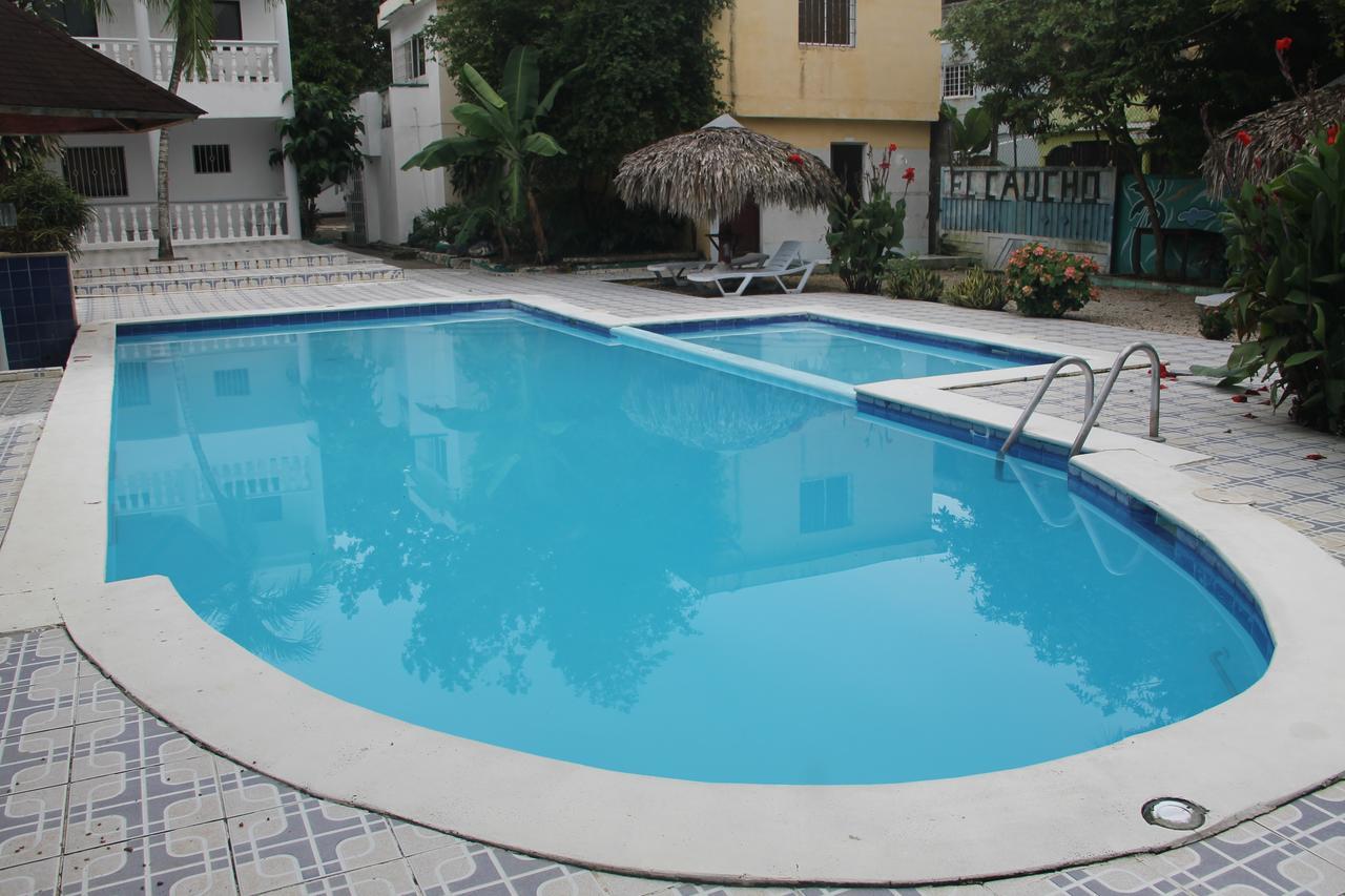El Caucho Hotel Boca Chica Bagian luar foto